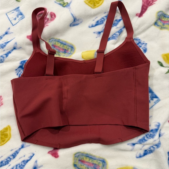 Rust Red Crop Top - Picture 2 of 3